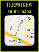localizacion de termopares y rtds en la ciudad de mexico